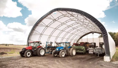 farm buildings that keep working material choices for mud weather and washdowns