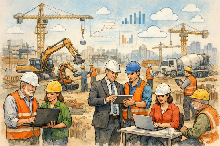 How Digitalization and Workforce Dynamics Are Transforming the Construction Industry