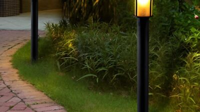 How Light Posts Can Improve Driveways Walkways and Front Yards