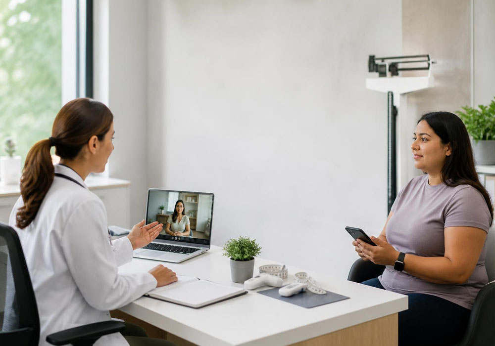 Online Doctor Consultations for Weight Loss vs In Clinic Assessments