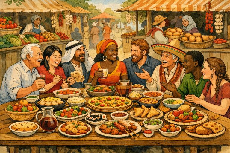Savoring the World How Food Shapes Unforgettable Travel
