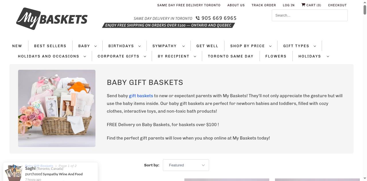 Top 8 Baby Shower Gift Basket Companies in Canada in 2026 2
