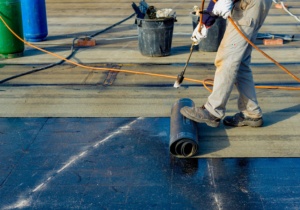 Waterproofing Membrane for Commercial Flat Roofs