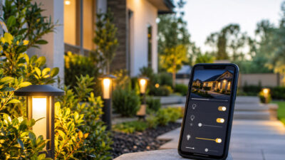 How Smart Outdoor Lighting App Control Makes Exterior Lighting Easier to Manage
