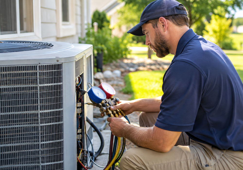 How to Tell Airflow Problems From Refrigerant Issues in Your Central AC