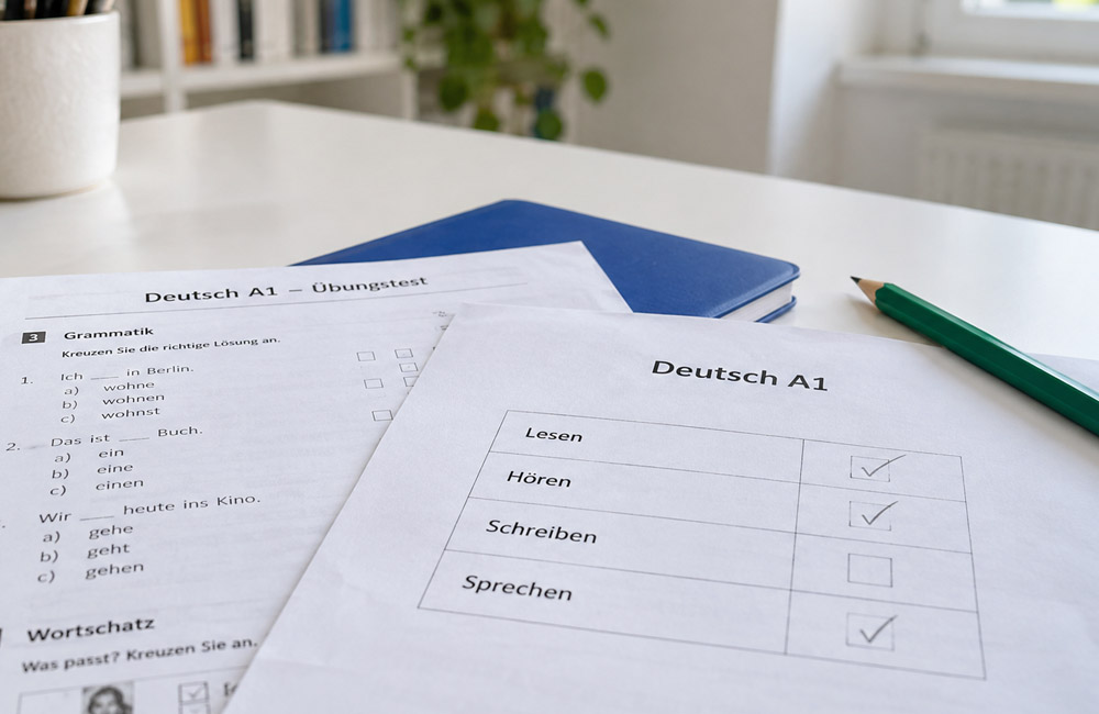 How to Improve Your Score on an A1 German Test